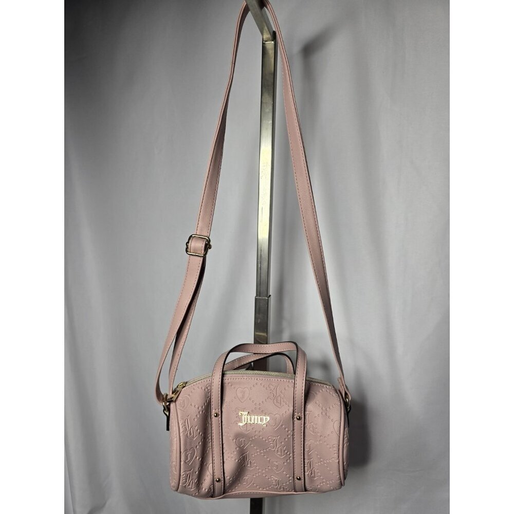 Juicy Couture Pink Mini Barrel Crossbody Bag